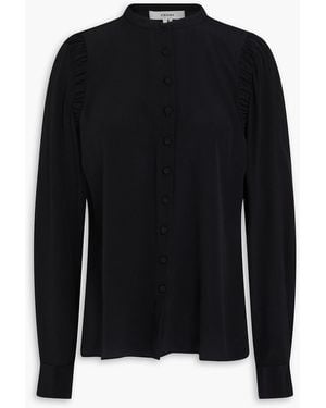 FRAME Silk Shirt - Black
