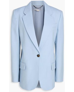 Stella McCartney Wool-twill Blazer - Blue