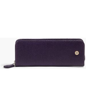 Montblanc Federmäppchen aus strukturiertem leder - Lila