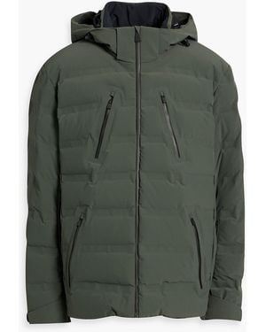 Aztech Mountain Nuke Quilted Down Ski Jacket - Green