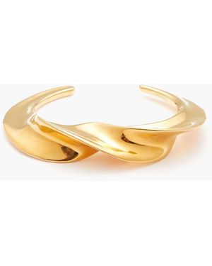 Zimmermann Twisted Gold-tone Cuff - Metallic