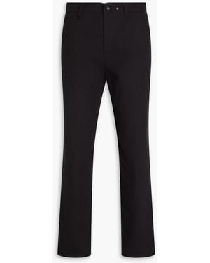 Rag & Bone Standard Cotton-Blend Flannel Chinos - Black