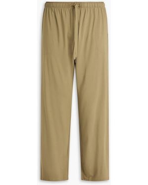 Derek Rose Basel Modal-blend Jersey Joggers - Natural