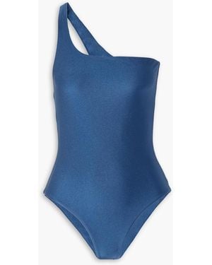 JADE Swim Evolve One-shoulder Swimsuit - Blue