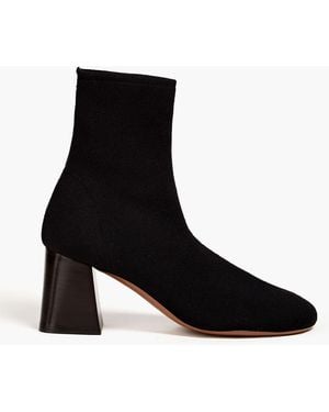 Neous Stretch-knit Sock Boots - Black