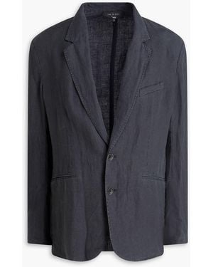 Rag & Bone Butler Linen Blazer - Black