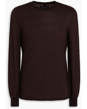 Rag & Bone Wool And Lyocell-Blend Jumper - Brown