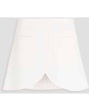 Courreges Twill Mini Skirt - White