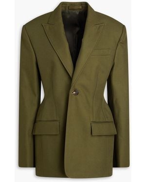 Wardrobe NYC Blazer aus drillich - Grün