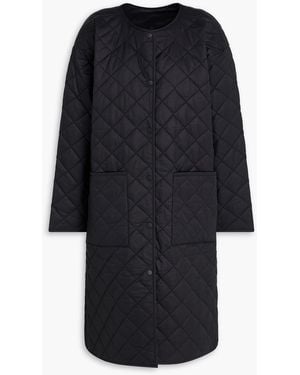 Eileen Fisher Quilted Shell Coat - Black