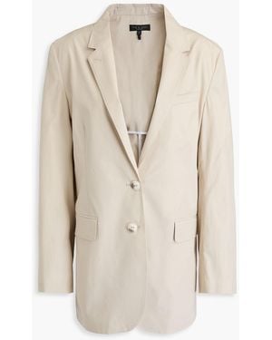 Rag & Bone Odessa Cotton-Poplin Blazer - Natural