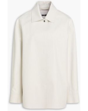 Jil Sander Cotton Jacket - White