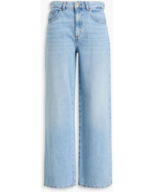 Claudie Pierlot High-rise Straight-leg Jeans - Blue
