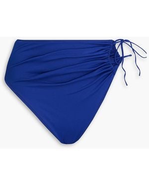 Magda Butrym Asymmetrisches bikini-höschen - Blau