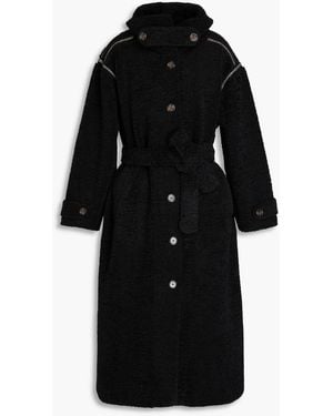 Antik Batik Saly Faux Shearling Coat - Black