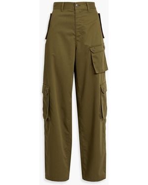 FRAME The General Cotton-Twill Cargo Pants - Green