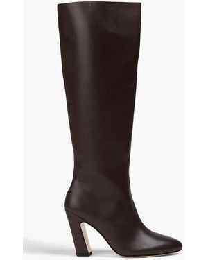 STUDIO AMELIA Cassidy Leather Knee Boots - Brown