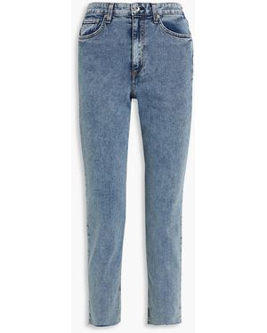 Rag & Bone Nina hoch sitzende karottenjeans - Blau