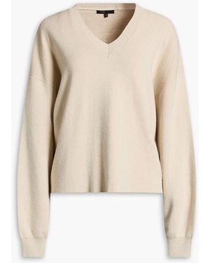 Maje Knitted Jumper - Natural