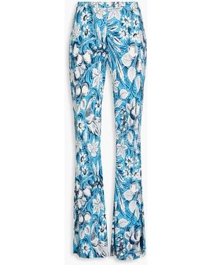 パンツ Diane Von Furstenberg Geometric Jacquard Knit Flared-Leg Diane Von Furstenberg Geometric Jacquard Knit Flared-Leg