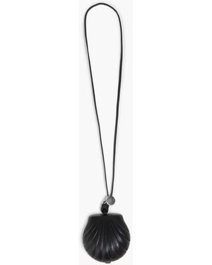 Jil Sander Leather Coin Purse - Black