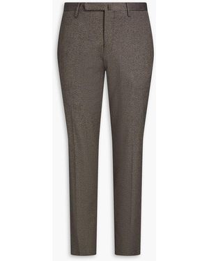 Slowear Cotton-blend Twill Trousers - Grey
