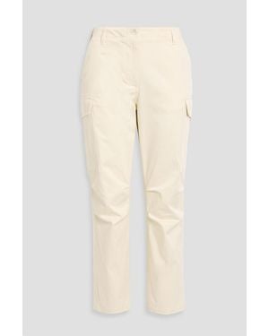Tom Ford Cotton-Blend Poplin Cargo Pants - Natural