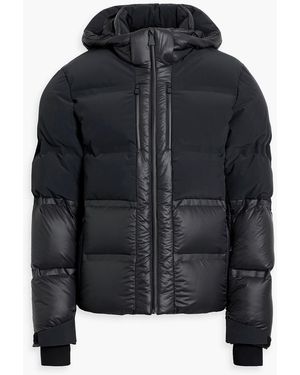 Aztech Mountain Super Nuke Quilted Down Ski Jacket - Black