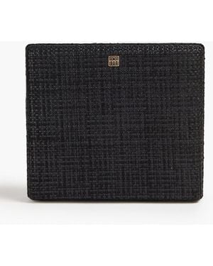 TOTEME Clutch aus tweed - Schwarz
