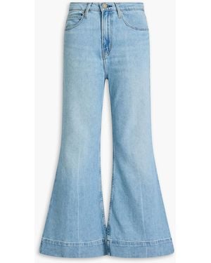 FRAME The Extreme High-rise Flared Jeans - Blue