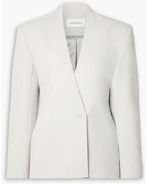 16Arlington Elinor Woven Blazer - Natural