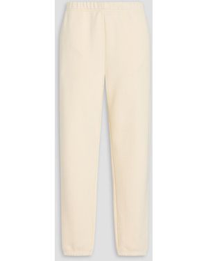 Rag & Bone French Cotton-Blend Terry Track Pants - Natural