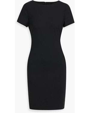Theory Betty Wool-Blend Mini Dress - Black