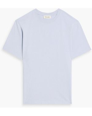 FRAME Cotton-Jersey T-Shirt - White