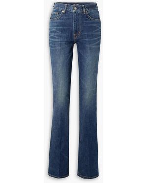 Tom Ford High-Rise Flared Jeans - Blue