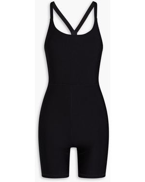 The Upside Hype playsuit aus stretch-material - Schwarz