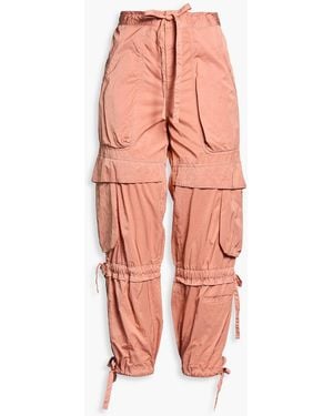 Isabel Marant Nazemi Shell Cargo Trousers - Pink