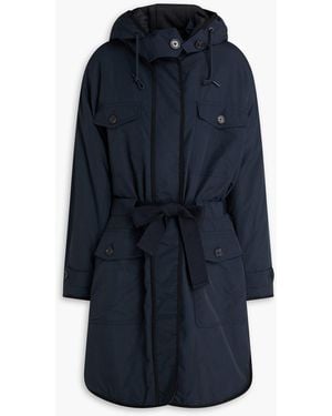 Rag & Bone Regan kapuzenparka aus ripstop - Blau