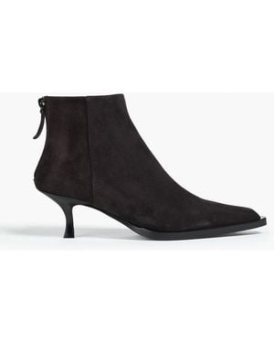 A.Emery Ankle boots "dillon" aus veloursleder - Schwarz