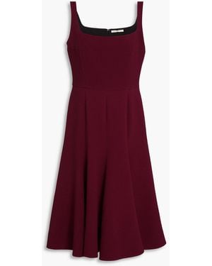 Emilia Wickstead Crinkled-crepe Dress - Purple