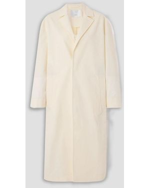 Wardrobe NYC Cotton-Gabardine Coat - Natural