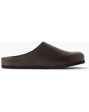 Common Projects Leather Clogs - Brown
