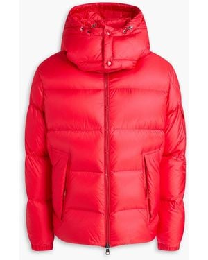 Moncler Couyere Quilted Shell Down Jacket - Red