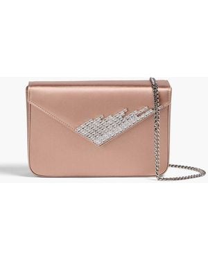 Giuseppe Zanotti Iveery Satin Clutch - Pink
