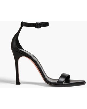 AMINA MUADDI Kim Leather Sandals - Black