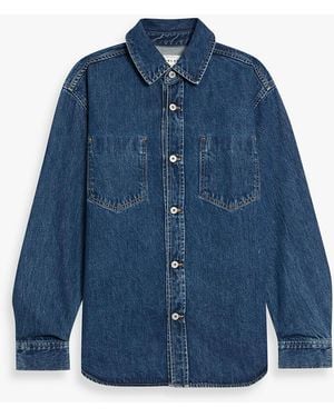 SLVRLAKE Denim Avery Denim Shirt - Blue