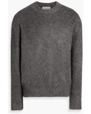 LE17SEPTEMBRE Brushed Knitted Jumper - Grey