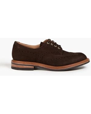 Tricker's Nubuck Brogues - Brown