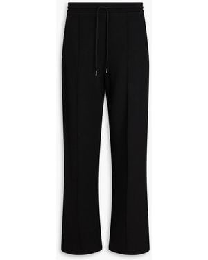 Theory Jersey Straight-leg Trousers - Black
