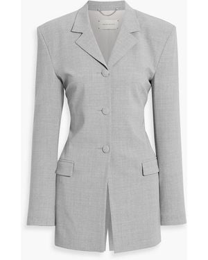 Magda Butrym Wool-Blend Blazer - Gray